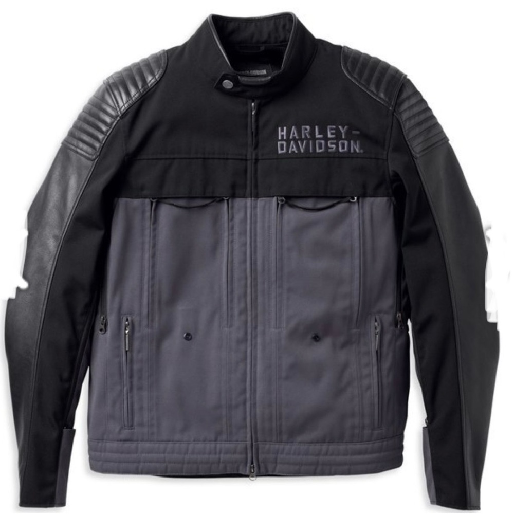H-D Men’s Sheridan Switchback Lite Mixed Media Riding Jacket NWT